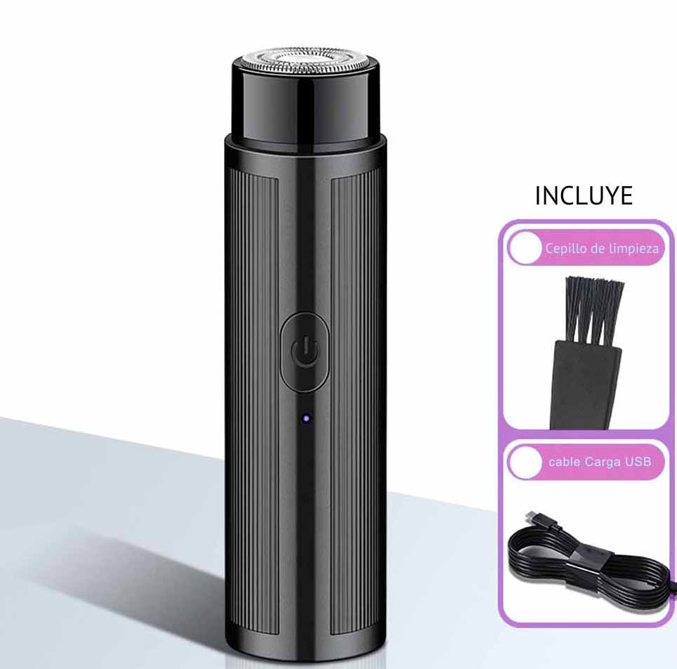 Mini Afeitadora Eléctrica Portátil para Mujer – Rostro y Cuerpo